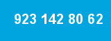 923 142 80 62 923 142 80 62
